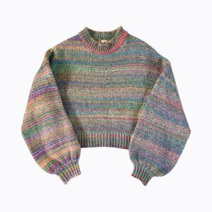Urban Outfitters Multicolor Crew Neck Sweater